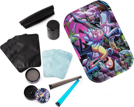Rick & Morty Rolling Tray Kit