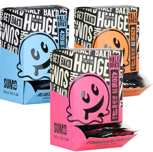 Half Bak’d Sumo THCA 2pc | 30pk Display