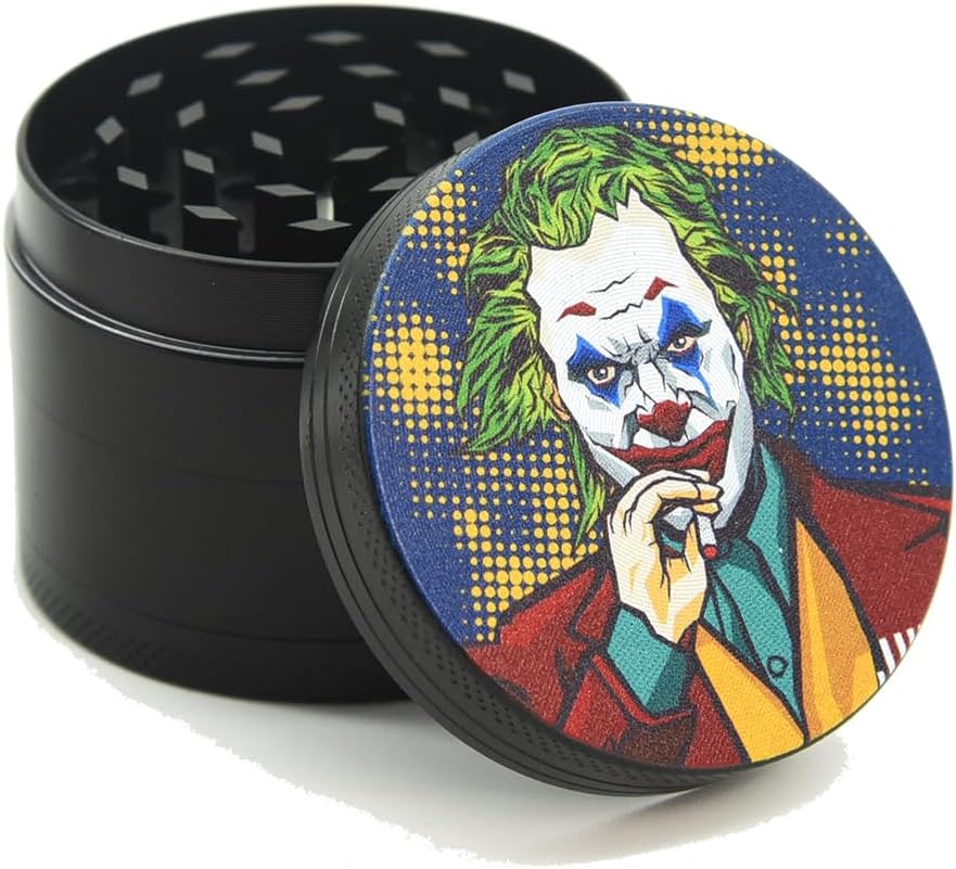 Joker Metal Herb Grinder Rolling Tray Set
