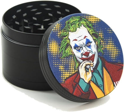 Joker Metal Herb Grinder Rolling Tray Set