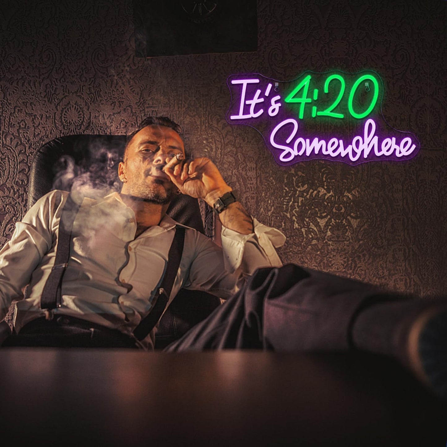 420 Neon Sign for Wall Decor