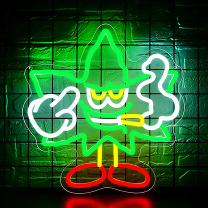 Weed Neon Sign for Wall Decor