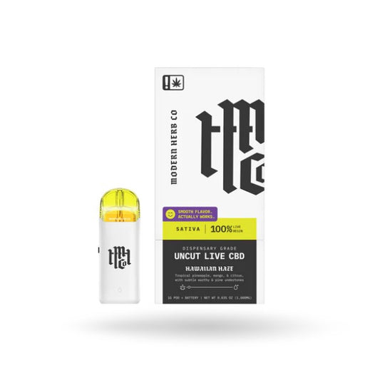 CBD Pod Kit: Hawaiian Haze (Sativa) - 1g
