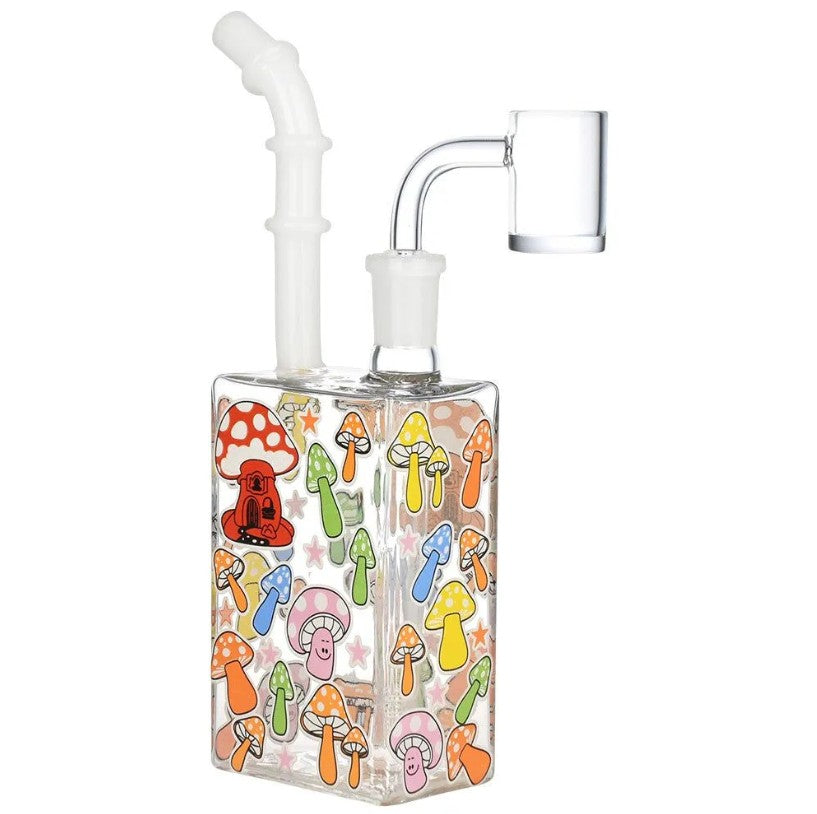Glow Mushroom Juice Box Dab Rig