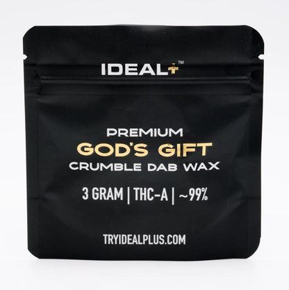 God's Gift 94.67% THCa Crumble Dab Wax 3g