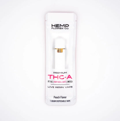 Northern Lights 97.14% THCa Peach Disposable Vape
