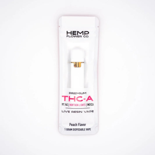 Northern Lights 97.14% THCa Peach Disposable Vape