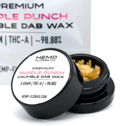 Purple Punch THCA Crumble Wax - 5 Gram