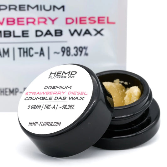 Strawberry Diesel THCA Crumble Wax - 5 Gram