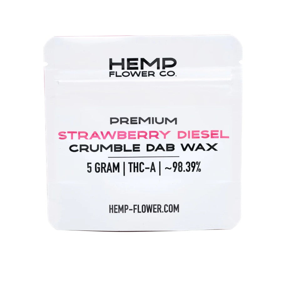 Strawberry Diesel THCA Crumble Wax - 5 Gram