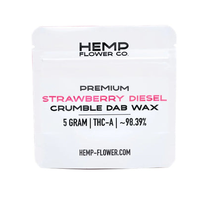 Strawberry Diesel THCA Crumble Wax - 5 Gram
