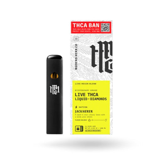 THCa Resin Liquid Diamonds: Jack Herer (Sativa) - 1g